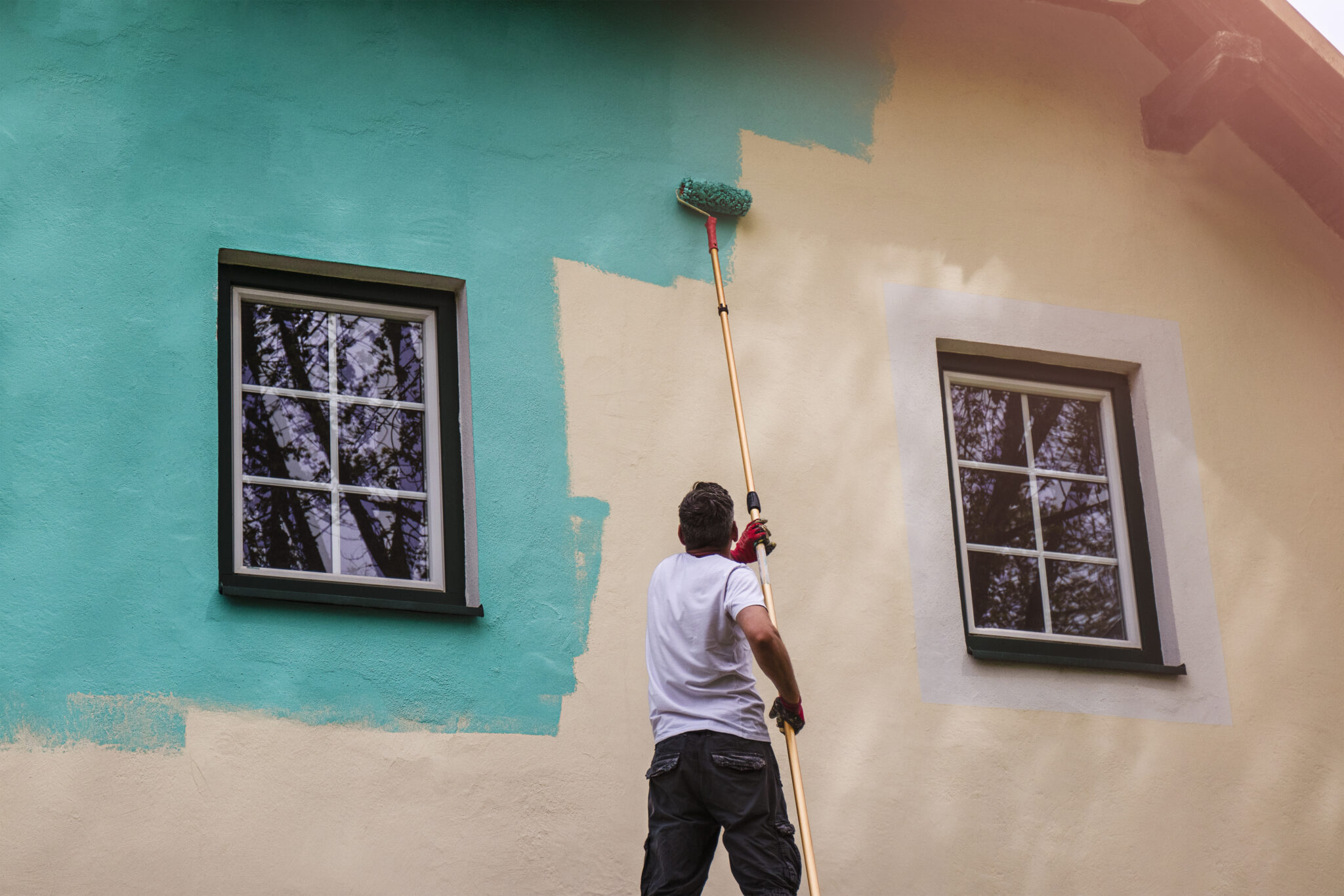Peinture de façade